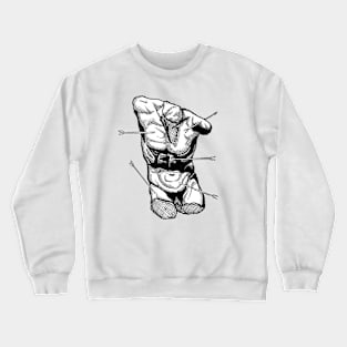 Torso Sculpture A Crewneck Sweatshirt